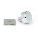 From The Anvil - Kelso Cabinet Knob - 25mm (Square) - Polished Chrome - 50327 - Choice Handles
