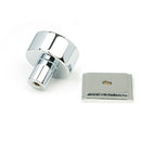 From The Anvil - Kelso Cabinet Knob - 25mm (Square) - Polished Chrome - 50327 - Choice Handles