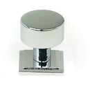 From The Anvil - Kelso Cabinet Knob - 25mm (Square) - Polished Chrome - 50327 - Choice Handles