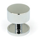 From The Anvil - Kelso Cabinet Knob - 32mm (Plain) - Polished Chrome - 50328 - Choice Handles