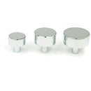 From The Anvil - Kelso Cabinet Knob - 32mm (No rose) - Polished Chrome - 50329 - Choice Handles