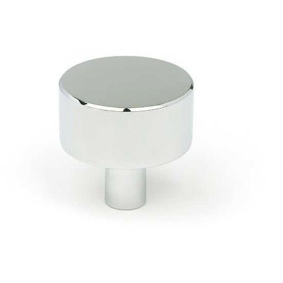 From The Anvil - Kelso Cabinet Knob - 32mm (No rose) - Polished Chrome - 50329 - Choice Handles