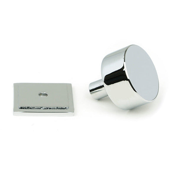 From The Anvil - Kelso Cabinet Knob - 32mm (Square) - Polished Chrome - 50330 - Choice Handles
