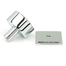 From The Anvil - Kelso Cabinet Knob - 32mm (Square) - Polished Chrome - 50330 - Choice Handles