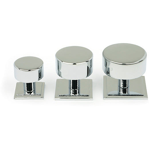 From The Anvil - Kelso Cabinet Knob - 32mm (Square) - Polished Chrome - 50330 - Choice Handles