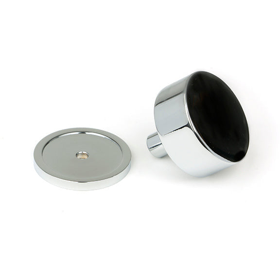 From The Anvil - Kelso Cabinet Knob - 38mm (Plain) - Polished Chrome - 50331 - Choice Handles