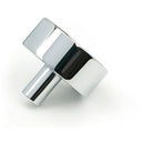 From The Anvil - Kelso Cabinet Knob - 38mm (No rose) - Polished Chrome - 50332 - Choice Handles