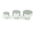 From The Anvil - Kelso Cabinet Knob - 38mm (No rose) - Polished Chrome - 50332 - Choice Handles