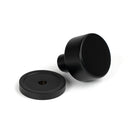 From The Anvil - Kelso Cabinet Knob - 25mm (Plain) - Matt Black - 50337 - Choice Handles