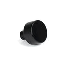 From The Anvil - Kelso Cabinet Knob - 25mm (No rose) - Matt Black - 50338 - Choice Handles