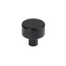 From The Anvil - Kelso Cabinet Knob - 25mm (No rose) - Matt Black - 50338 - Choice Handles