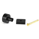 From The Anvil - Kelso Cabinet Knob - 25mm (Square) - Matt Black - 50339 - Choice Handles