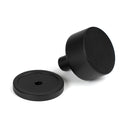 From The Anvil - Kelso Cabinet Knob - 32mm (Plain) - Matt Black - 50340 - Choice Handles