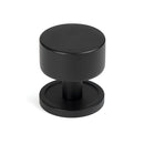 From The Anvil - Kelso Cabinet Knob - 32mm (Plain) - Matt Black - 50340 - Choice Handles