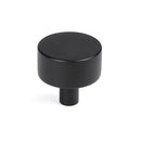 From The Anvil - Kelso Cabinet Knob - 32mm (No rose) - Matt Black - 50341 - Choice Handles