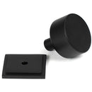 From The Anvil - Kelso Cabinet Knob - 32mm (Square) - Matt Black - 50342 - Choice Handles