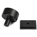 From The Anvil - Kelso Cabinet Knob - 32mm (Square) - Matt Black - 50342 - Choice Handles