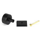 From The Anvil - Kelso Cabinet Knob - 32mm (Square) - Matt Black - 50342 - Choice Handles