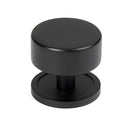 From The Anvil - Kelso Cabinet Knob - 38mm (Plain) - Matt Black - 50343 - Choice Handles
