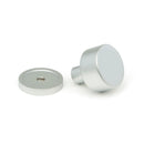 From The Anvil - Kelso Cabinet Knob - 25mm (Plain) - Satin Chrome - 50349 - Choice Handles