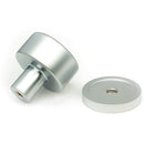 From The Anvil - Kelso Cabinet Knob - 25mm (Plain) - Satin Chrome - 50349 - Choice Handles