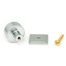 From The Anvil - Kelso Cabinet Knob - 25mm (Square) - Satin Chrome - 50351 - Choice Handles
