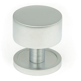 From The Anvil - Kelso Cabinet Knob - 32mm (Plain) - Satin Chrome - 50352 - Choice Handles