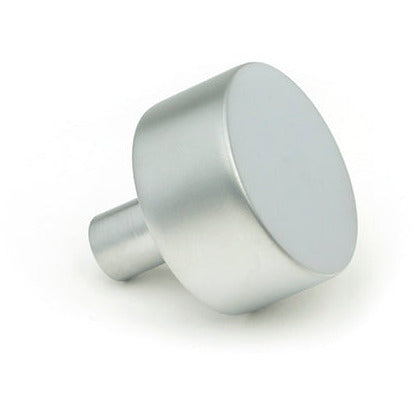 From The Anvil - Kelso Cabinet Knob - 32mm (No rose) - Satin Chrome - 50353 - Choice Handles