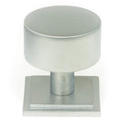 From The Anvil - Kelso Cabinet Knob - 32mm (Square) - Satin Chrome - 50354 - Choice Handles