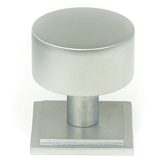 From The Anvil - Kelso Cabinet Knob - 32mm (Square) - Satin Chrome - 50354 - Choice Handles