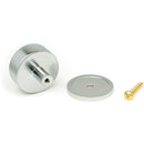 From The Anvil - Kelso Cabinet Knob - 38mm (Plain) - Satin Chrome - 50355 - Choice Handles