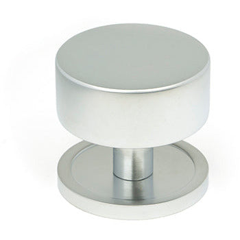 From The Anvil - Kelso Cabinet Knob - 38mm (Plain) - Satin Chrome - 50355 - Choice Handles