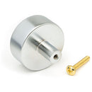 From The Anvil - Kelso Cabinet Knob - 38mm (No rose) - Satin Chrome - 50356 - Choice Handles