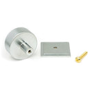 From The Anvil - Kelso Cabinet Knob - 38mm (Square) - Satin Chrome - 50357 - Choice Handles