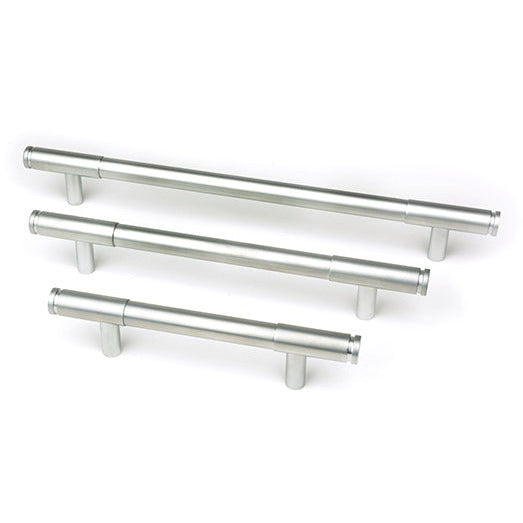 From The Anvil - Kelso Pull Handle - Small - Satin Chrome - 50358 - Choice Handles