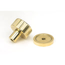 From The Anvil - Judd Cabinet Knob - 25mm (Plain) - Polished Brass - 50361 - Choice Handles