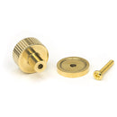 From The Anvil - Judd Cabinet Knob - 25mm (Plain) - Polished Brass - 50361 - Choice Handles