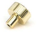 From The Anvil - Judd Cabinet Knob - 25mm (No Rose) - Polished Brass - 50362 - Choice Handles