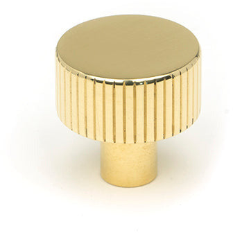 From The Anvil - Judd Cabinet Knob - 25mm (No Rose) - Polished Brass - 50362 - Choice Handles