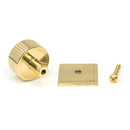 From The Anvil - Judd Cabinet Knob - 32mm (Square) - Polished Brass - 50366 - Choice Handles