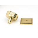 From The Anvil - Judd Cabinet Knob - 38mm (Square) - Polished Brass - 50369 - Choice Handles