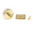 From The Anvil - Judd Cabinet Knob - 38mm (Square) - Polished Brass - 50369 - Choice Handles