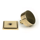 From The Anvil - Kelso Cabinet Knob - 38mm (Square) - Aged Brass - 50375 - Choice Handles