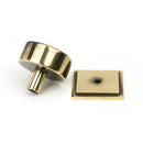 From The Anvil - Kelso Cabinet Knob - 38mm (Square) - Aged Brass - 50375 - Choice Handles