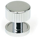 From The Anvil - Judd Cabinet Knob - 25mm (Plain) - Polished Chrome - 50376 - Choice Handles