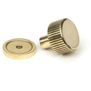 From The Anvil - Judd Cabinet Knob - 25mm (Plain) - Aged Brass - 50377 - Choice Handles