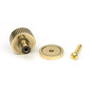 From The Anvil - Judd Cabinet Knob - 25mm (Plain) - Aged Brass - 50377 - Choice Handles