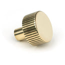 From The Anvil - Judd Cabinet Knob - 25mm (No rose) - Aged Brass - 50378 - Choice Handles