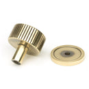 From The Anvil - Judd Cabinet Knob - 32mm (Plain) - Aged Brass - 50380 - Choice Handles