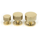 From The Anvil - Judd Cabinet Knob - 32mm (Plain) - Aged Brass - 50380 - Choice Handles